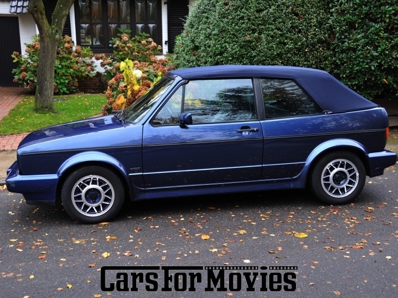 CarsForMovies | VW Golf 1 1990 Deutschland Blau Grau Zivilfahrzeug Cabrio Schleswig-Holstein 4386 